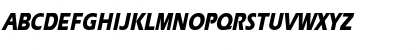 ErgoeExtraboldCond Italic Font