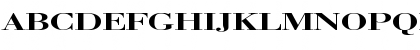Bodoni Extended Regular Font