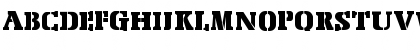 Forklift Display SSi Regular Font