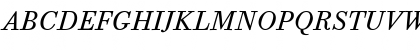 Bodoni Six ITC TT BookItalic Font