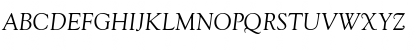 Goudy Retrospective SSi Italic Font Goudy Retrospective SSi Italic Font