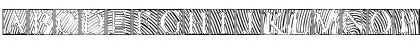 LowEngravedCapsHollow Regular Font LowEngravedCapsHollow Regular Font