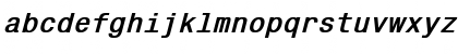 Monospace821 Bold Italic Font