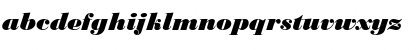 Bodoni Becker Black Italic Font