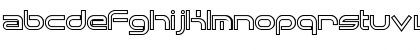 Quantum Flat Hollow (BRK) Regular Font