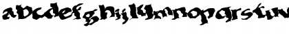 Bohemian Regular Font Bohemian Regular Font