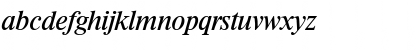 Riccione-Serial DB RegularItalic Font