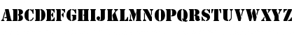 StencilD Regular Font StencilD Regular Font
