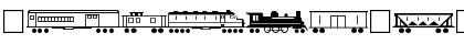 Trains Regular Font Trains Regular Font