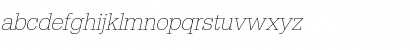 URWEgyptienneTExtLigNar Oblique Font