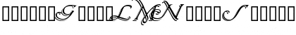 WrennInitialsShadowed Regular Font WrennInitialsShadowed Regular Font