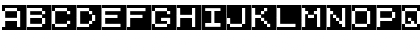 ZX81 Regular Font