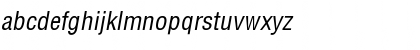 AGLettericaCondensedC Italic Font