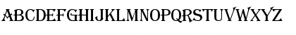 Algerian Basic D Regular Font