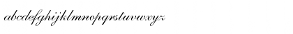 AllegroScript Italic Font