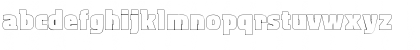 Aquarius Outline Font