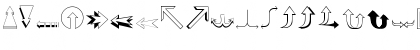 Arrows2 Regular Font Arrows2 Regular Font