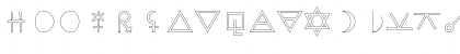 AstrotypeP LT Std Outline Regular Font AstrotypeP LT Std Outline Regular Font