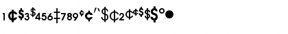 Avant Garde Fractions BQ Regular Font Avant Garde Fractions BQ Regular Font