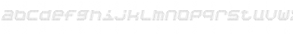 BpositiveOutline Italic Regular Font