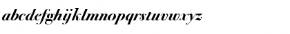 Bodoni72OSC Bold Italic Font