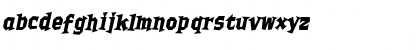 Bordello BoldItalic Font Bordello BoldItalic Font