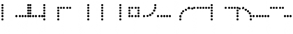Borders Dot Rule Font Borders Dot Rule Font