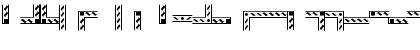 Borders Nieman Open Font Borders Nieman Open Font