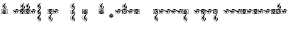 Borders Karnak Regular Font