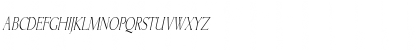 BriceCondensed Italic Font