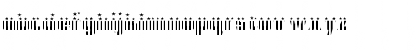 CFB1 American Patriot SPANGLE 2 Bold Font