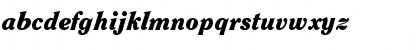 ITC Clearface Black Italic Font