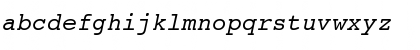 Courier 10 Pitch Italic Font Courier 10 Pitch Italic Font