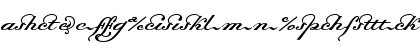 Dalliance ScriptLigatures Font