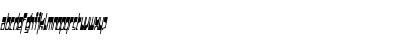 Darkside Italic Font Darkside Italic Font