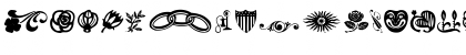 Davys Dingbats Regular Font