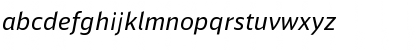 DB Sans Alternate Regular Italic Font