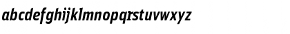 DB Sans Comp Bold Italic Font