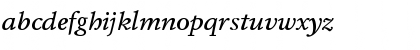 DB Serif Regular Italic Font