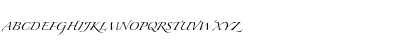 Zapfino Extra LT Small Caps Font