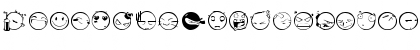DIST Yolks Emoticons Regular Font DIST Yolks Emoticons Regular Font