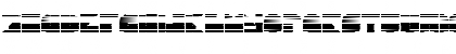 Drebiek Expanded Stripes Font Drebiek Expanded Stripes Font