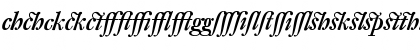 DTL Fleischmann D Medium Italic Alt Font