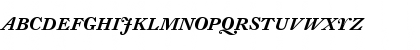 DTL Fleischmann D Medium Italic Caps Font DTL Fleischmann D Medium Italic Caps Font