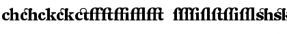 DTLFleischmannTAlternate Bold Font DTLFleischmannTAlternate Bold Font