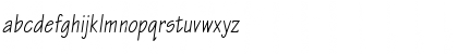 EskizTwoCondC Italic Font