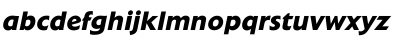 ExtensionBoldItalic Regular Font