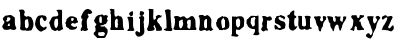 Facsimiled Bold Font Facsimiled Bold Font