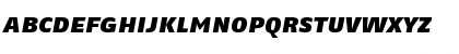 FagoNoLf BlackItalicCaps Font