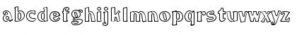 Fancy ExtendedOutline Font Fancy ExtendedOutline Font